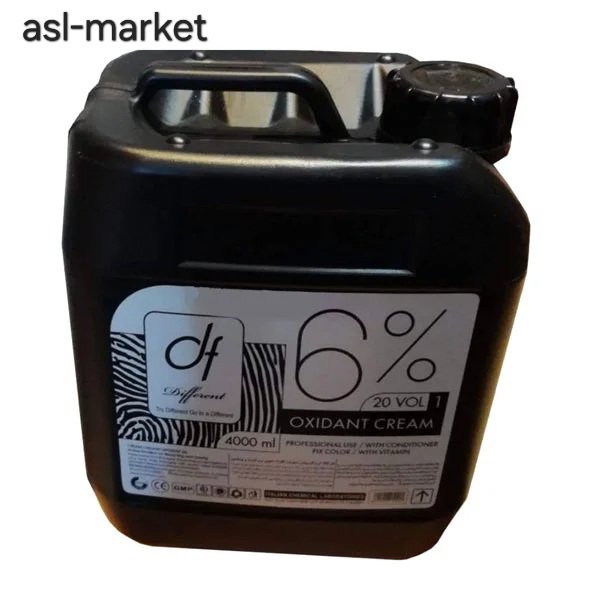 اکسیدان ۶ درصدی دیفرنت df با حجم ۴ لیتر Different Oxidant Cream Vol20