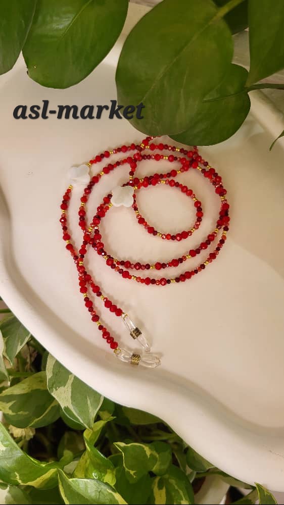 بند عینک کریستالی دستساز