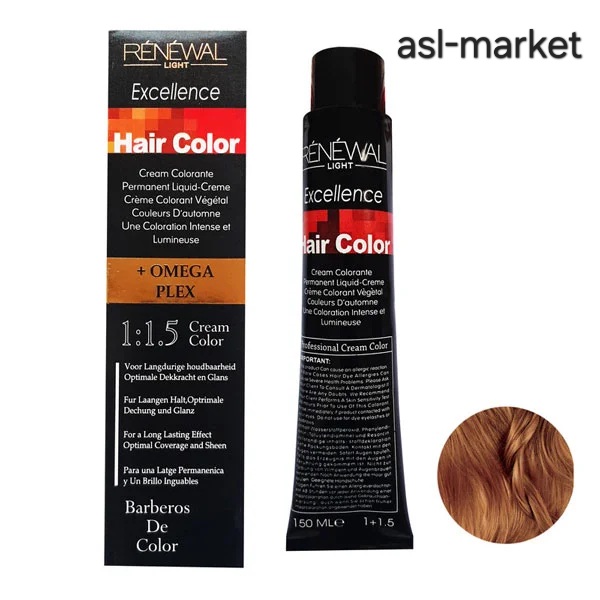 رنگ مو رنوال سری قرمز قوی Intense Red ReneWal Light Excellence Hair Color Cream Intense Red Series