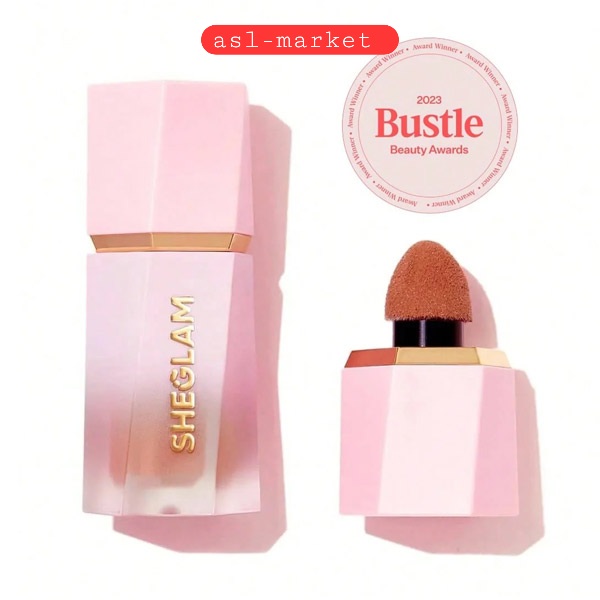 رژ گونه مایع شیگلم رنگ Birthday Suit Color Bloom Liquid Blush-Birthday Suit
