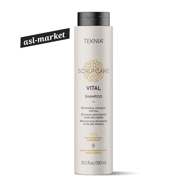 شامپو تخصصی ضد ریزش لاکمه مدل VITAL Teknia Sclap Care Vital Shampoo Lakme