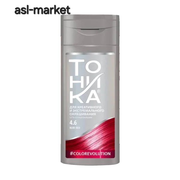 شامپو رنگ تونیکا Tohnka مدل Ruby Red شماره ۴.۶ TOHNIKA TONER Ruby Red 4.6