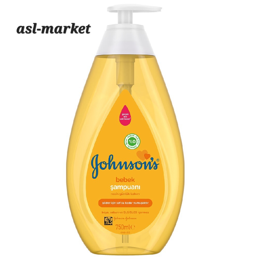 شامپو سر کودک 750 میل جانسون Johnson’s اورجینال ایتالیا