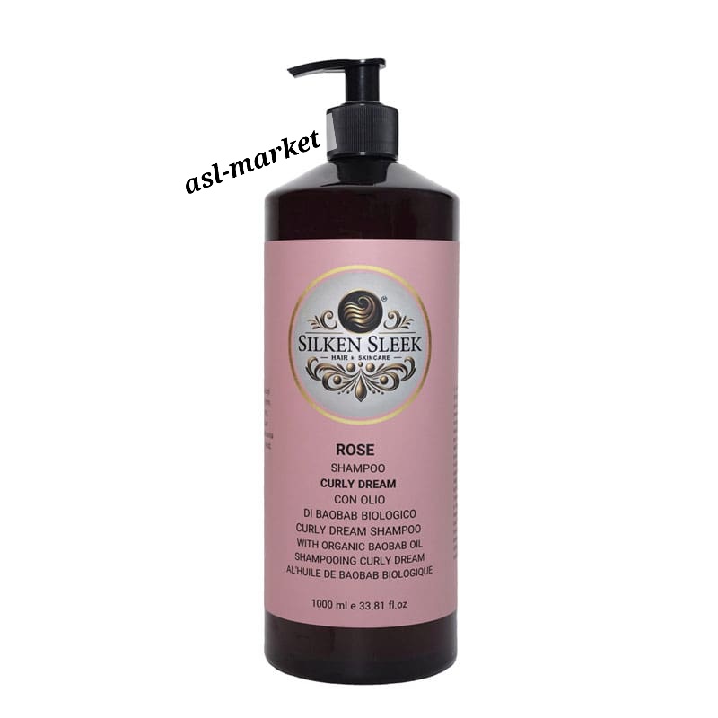 شامپو موهای فر رز سیلکن اسلیک Silken Sleek Rose Curly Dream Shampoo