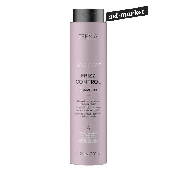شامپو موی وز و فر لاکمه مدل FRIZZ CONTROL Teknia Frizz Control Shampoo Lakme