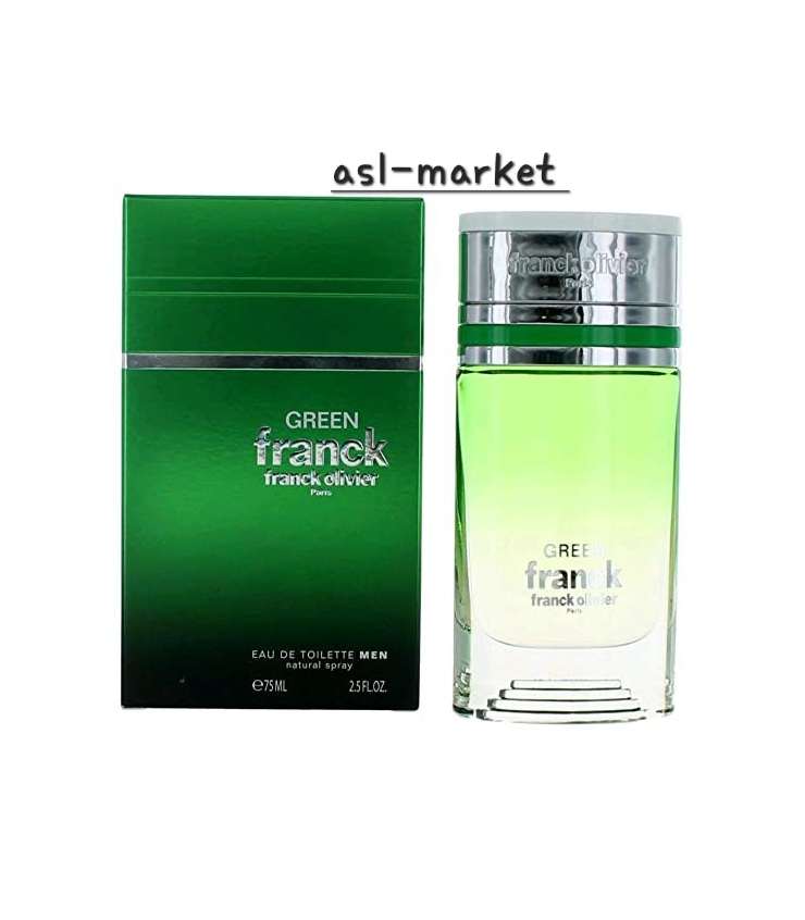 عطر و ادکلن مردانه فرانک الیور فرانک گرین (سبز) ادو تویلت Franck Olivier Franck Green EDT for Man