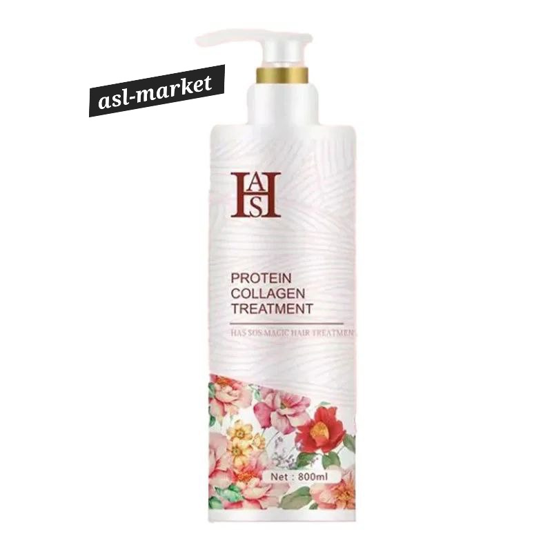 ماسک مو پروتئین کلاژن HAS میل ۸۰۰ HAS Sulfate-free collagen Hair mask
