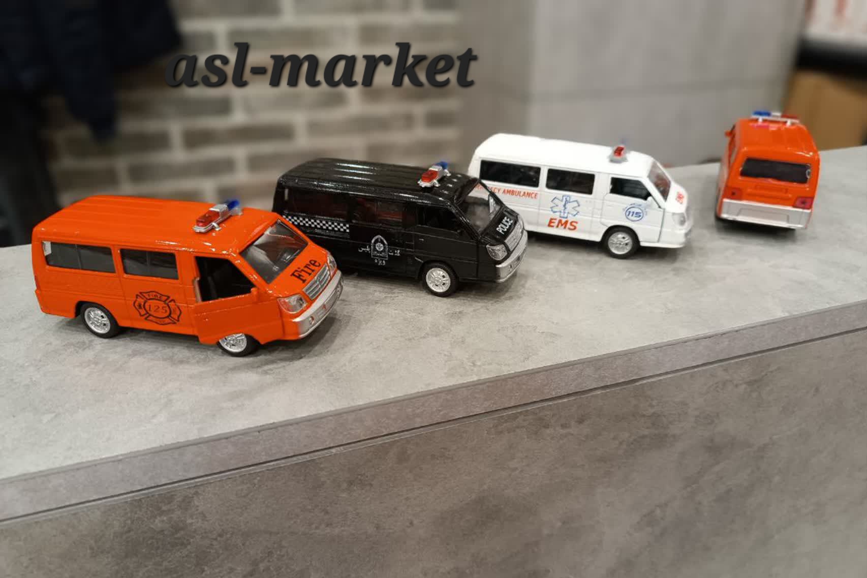 ماشین ون امدادی فلزی