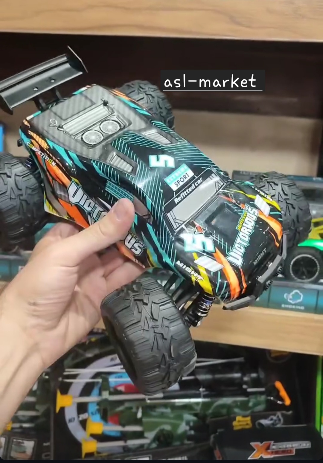 ماشین کنترلی آفرودی Refitted Car