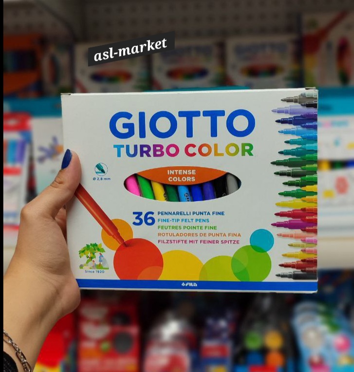 ماژیک ۳۶ رنگ مارک جیتو GIOTTO