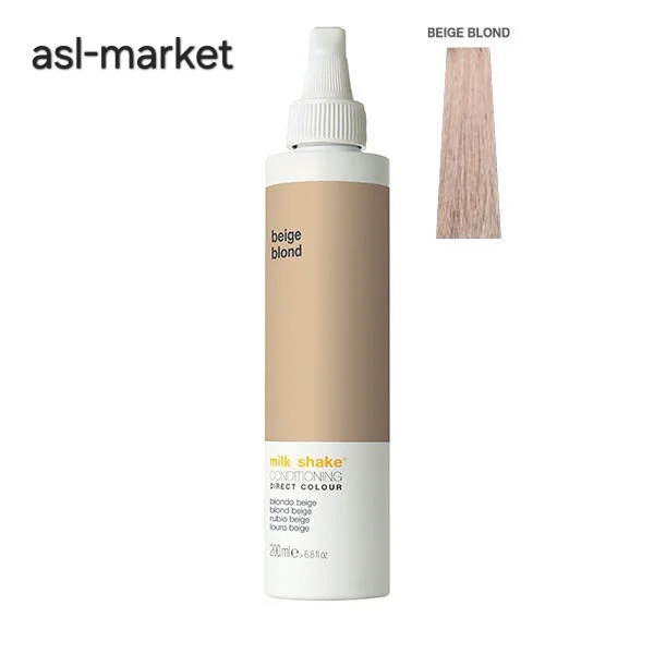 پپیگمنت میلک شیک رنگ Beige Blond حجم ۱۰۰ میل Milk Shake Conditioning Direct Colour Beige Blond