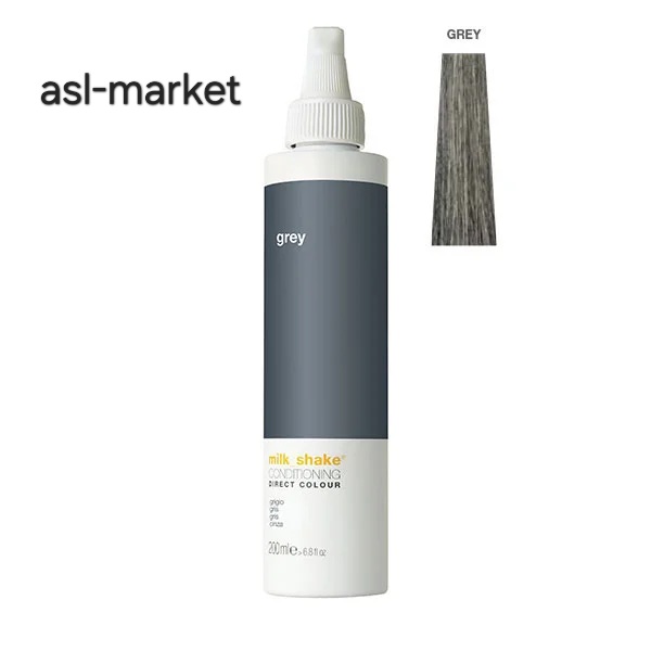 پیگمنت میلک شیک رنگ Grey حجم ۱۰۰ میل Milk Shake Conditioning Direct Colour Grey