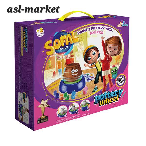 چرخ سفالگری برقی