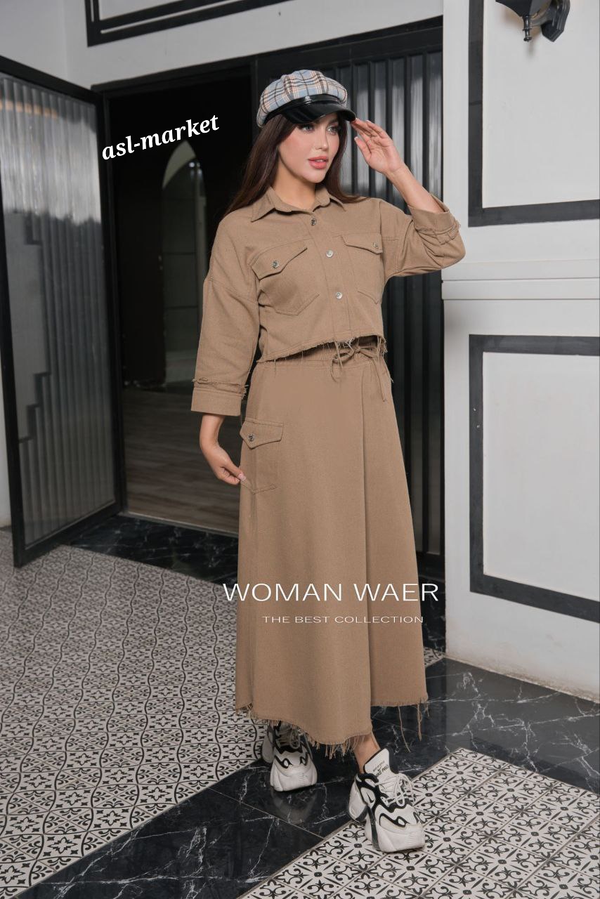 کت ودامن کراپ